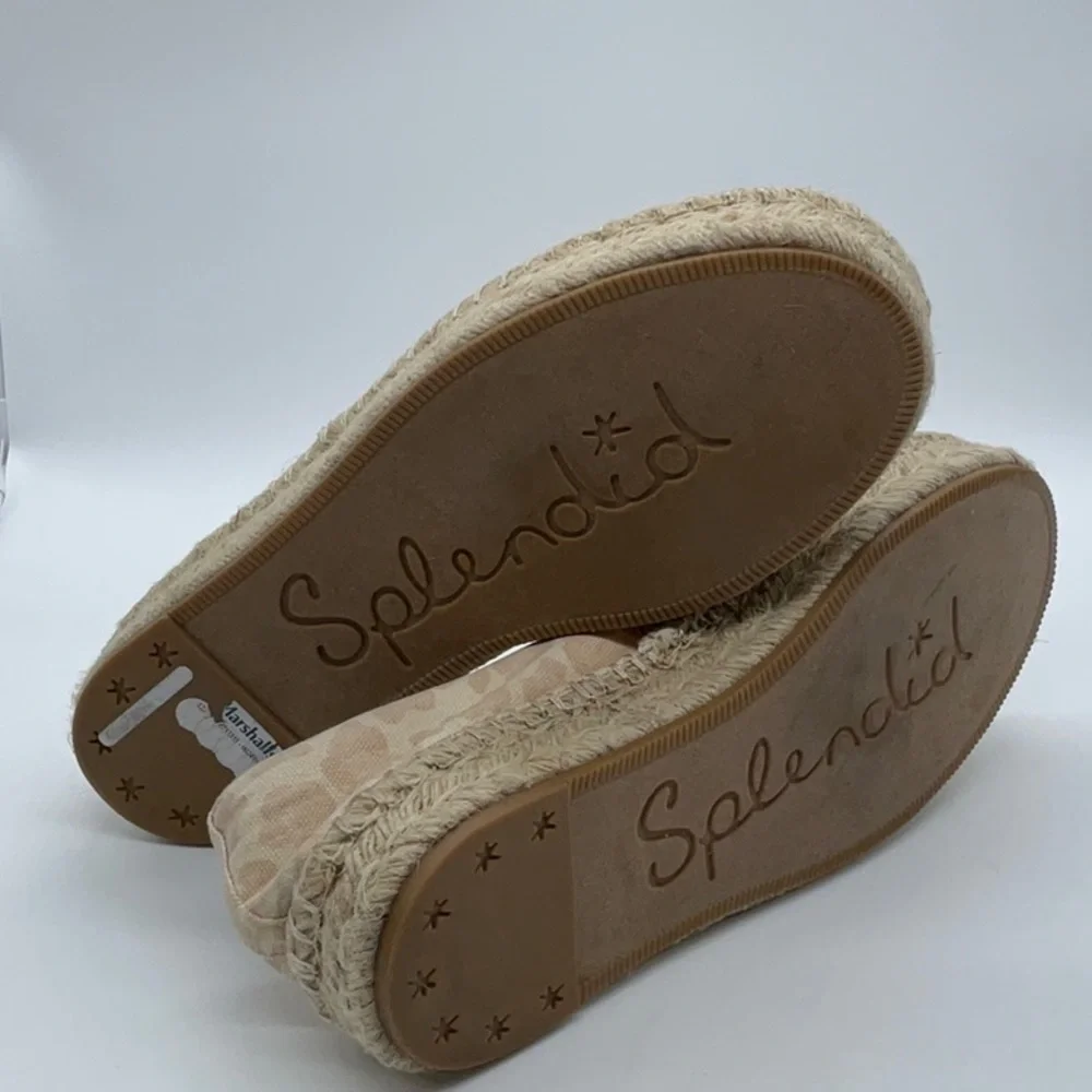 Splendid Laney espadrilles tan cheetah